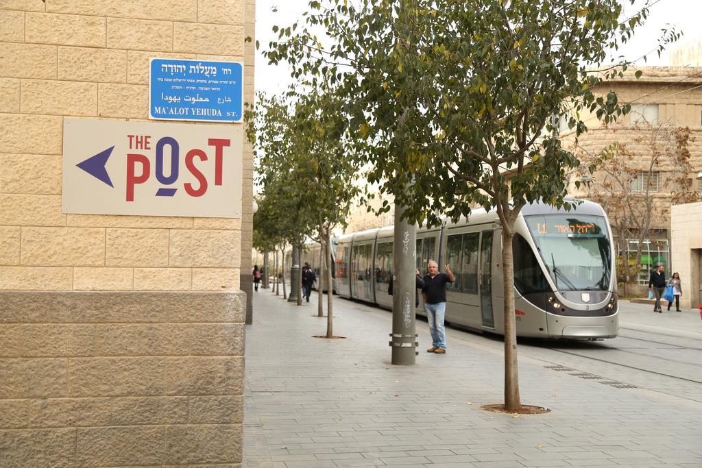 The Post Hostel Jerusalem Exteriör bild